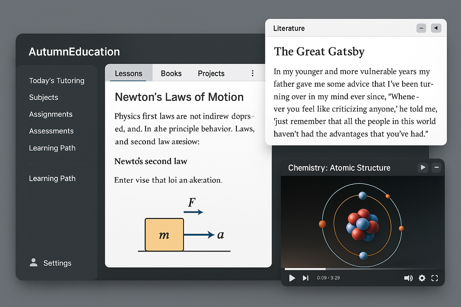 Hyper-Learning multi-window tiles